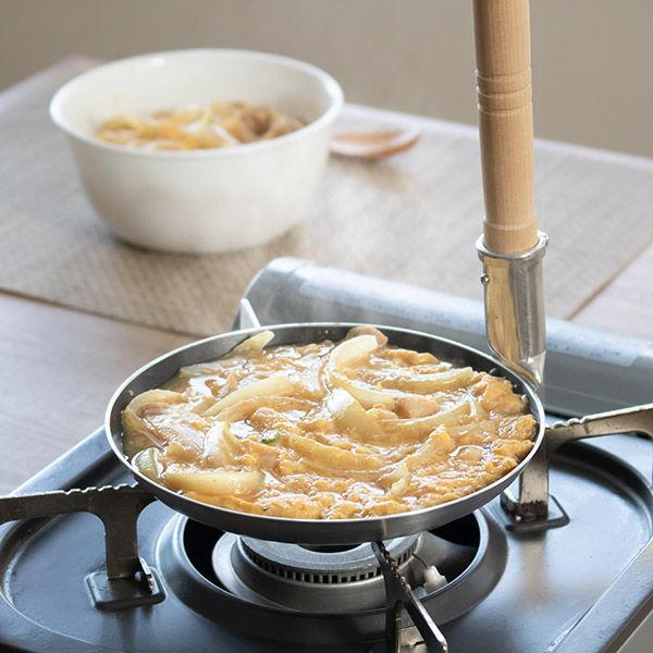 片手鍋 アルミ ソースパン アルミ鍋 鍋 調理器具 厨房用品 フライパン 片手鍋 親子鍋 浅型 中 16.5cm フッ素樹脂加工 業務用 （ アルミ製