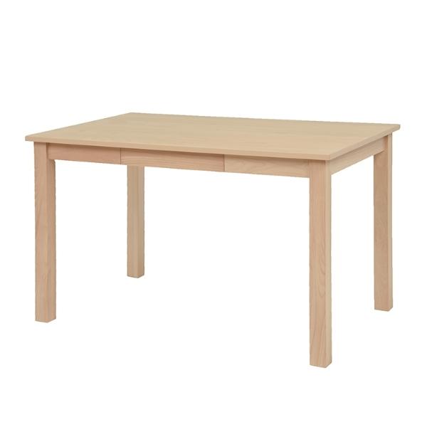 ダイニングテーブル 幅120cm 引き出し付き 天然木 木製 テーブル 机 つくえ 4人掛け 四人掛け 北欧風 （ ダイニング 食卓 ダイニング家具 ）｜colorfulbox｜14