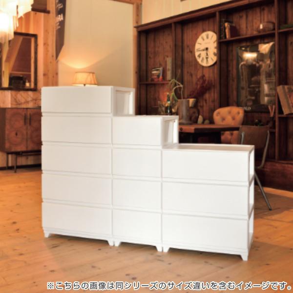 チェスト 幅34×奥行41.5×高さ86.1cm 4段 （ プラスチック