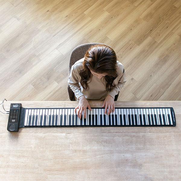 谷村実業 ピアノ 電子ピアノ コンパクト 88鍵盤 ロールアップ 谷村実業 ピアノ 電子ピアノ コンパクト 88鍵盤 ロールアップ