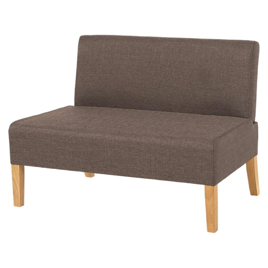 HAGiHARA（萩原） ダイニングソファ 2人掛け 幅105cm 座面高42cm 二人