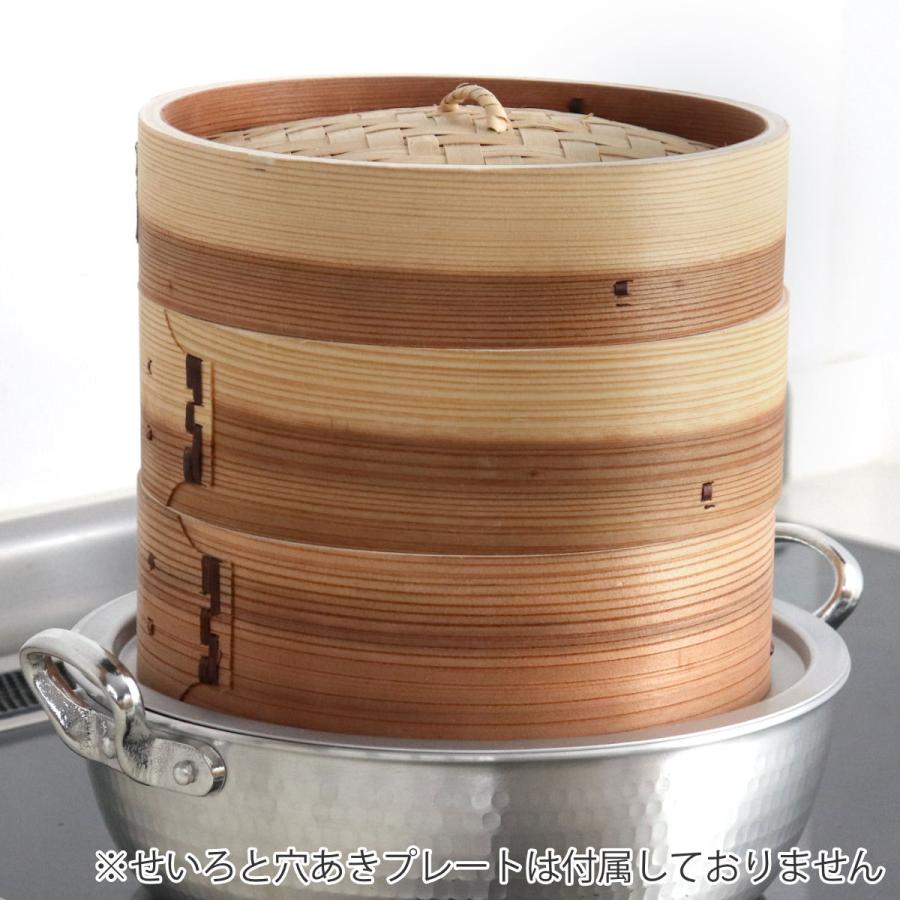 純洋銀 天ぷら鍋（揚げ鍋）27cm 板厚3mm 長期保管品 打出揚げ鍋 33cm ガス火専用 中尾アルミ 日本製 7.7L 天ぷら鍋 （ ガス