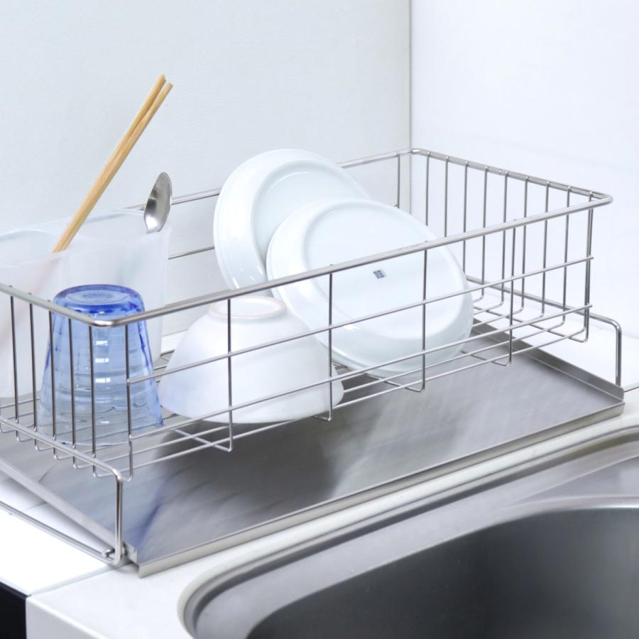 ツバメ 燕三条 折りたたみ式水切りかご 水切りバスケット ステンレス