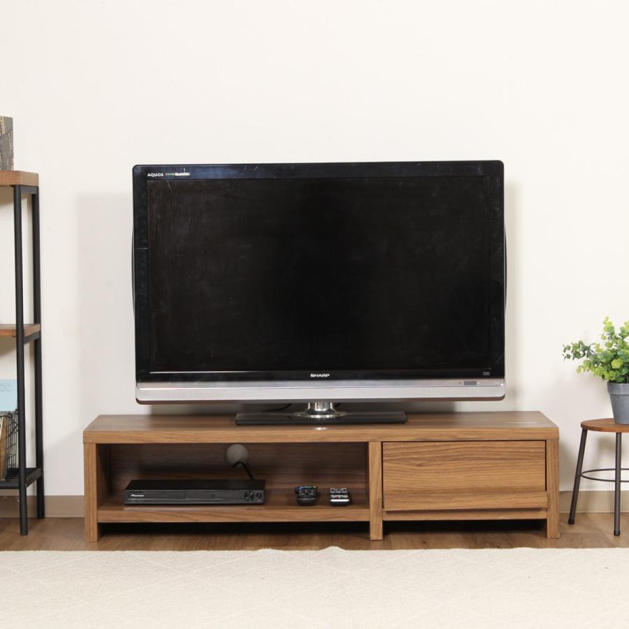 不二貿易（Fuji Boeki） テレビ台 幅120cm ローボード 木目調 シンプル