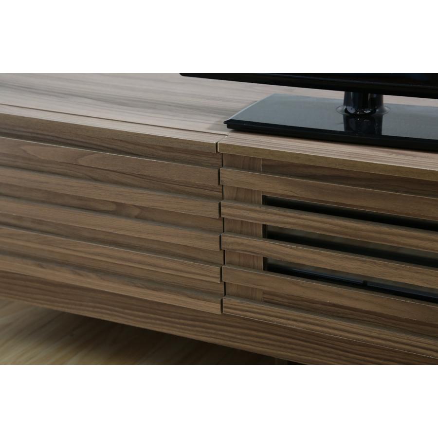 テレビ台 120cm 北欧風 不二貿易（Fuji Boeki） テレビ台 幅120cm ローボード 北欧風 ルーバー
