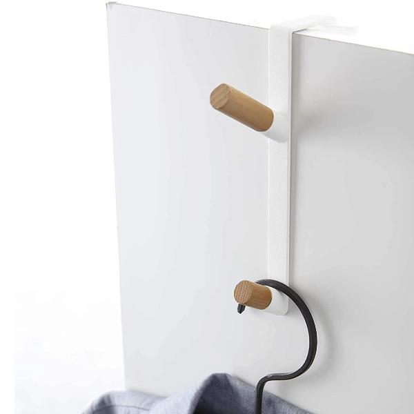 ドアハンガー タワー Tower ドアフック 収納 ドア フック ハンガー 二段 スリム 3446 お弁当グッズのカラフルボックス 通販 Yahoo ショッピング