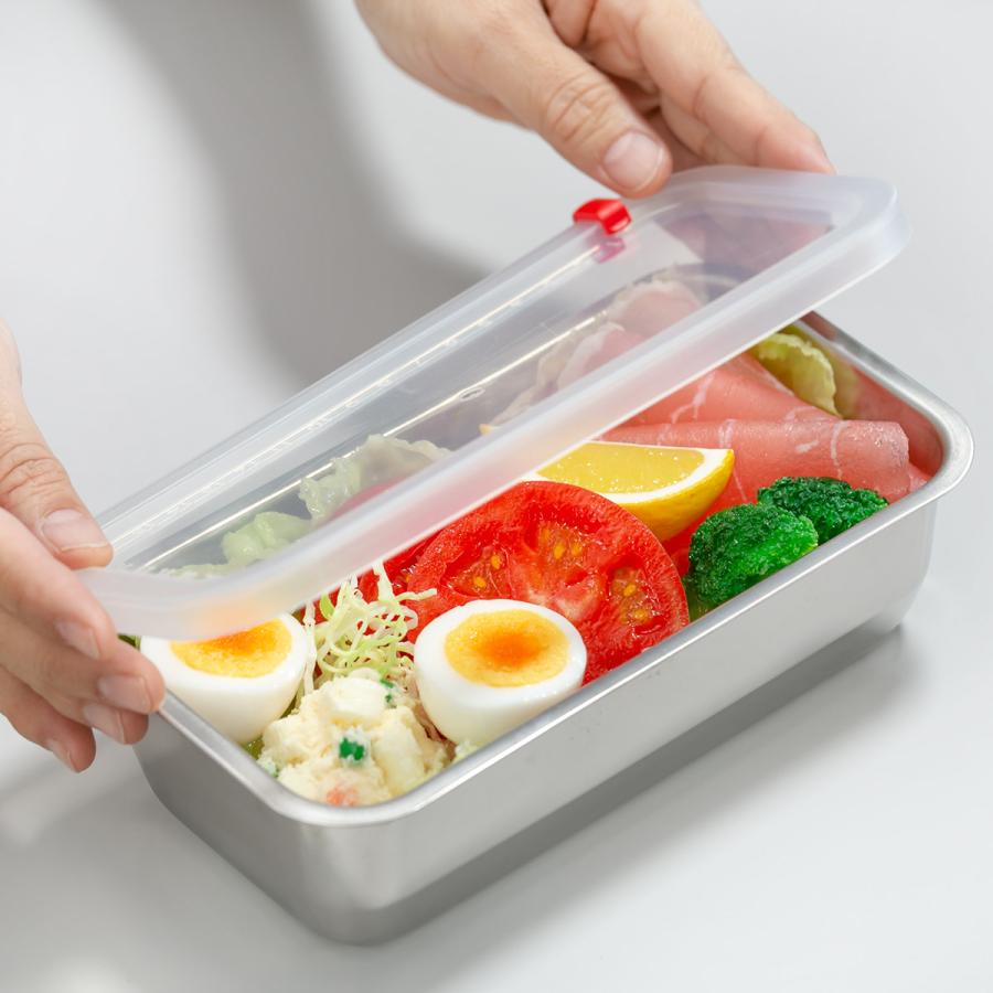 昭和レトロ☆置き台一体型＊横長駄菓子瓶＊全長38cm　※配送不可です手渡しのみ！ ヨシカワ 保存容器 1150ml 520ml ステンレス 角型 スリム ミニ