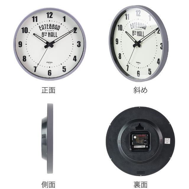 掛け時計 ウォールクロック 時計 無機質感 （ 壁掛け時計 アナログ