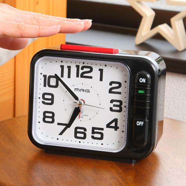 目覚まし時計 モーニングラリー2号 （ 目覚まし アナログ 時計 とけい