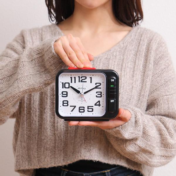 目覚まし時計 モーニングラリー2号 （ 目覚まし アナログ 時計 とけい