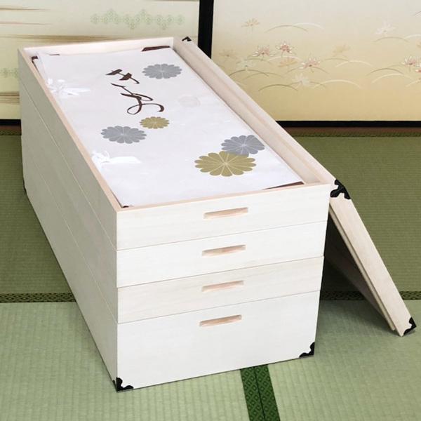 衣装ケース 桐製 衣裳箱 4段 日本製 幅91cm ( 桐衣装ケース 桐衣装箱 着物 収納 ケース 衣装箱 衣類収納 )