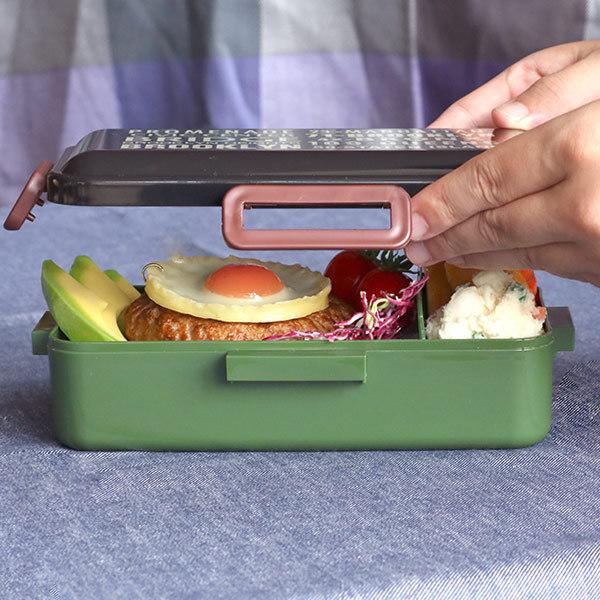 スケーター お弁当箱 1段 抗菌 830ml ふわっと ブルックリン （ 弁当箱