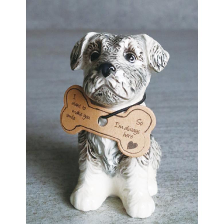 一枝庵　林沐雨　沐雨作　陶器　置物　犬　イングリッシュセッター　インテリア 一枝庵 林沐雨 沐雨作 陶器 置物 犬 イングリッシュセッター