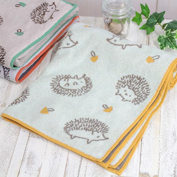 バスタオル 60×120cm イーゲルバスタオル ハリネズミ タオル