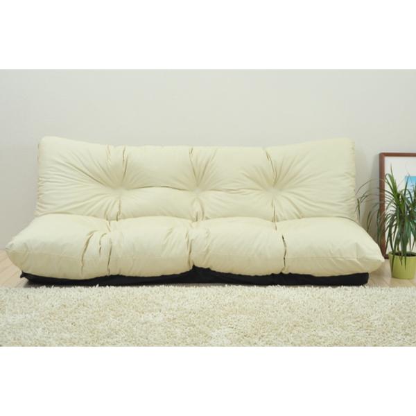 ソファ 幅160cm リクライニング 2人掛け 2人用 カウチ フロアソファ