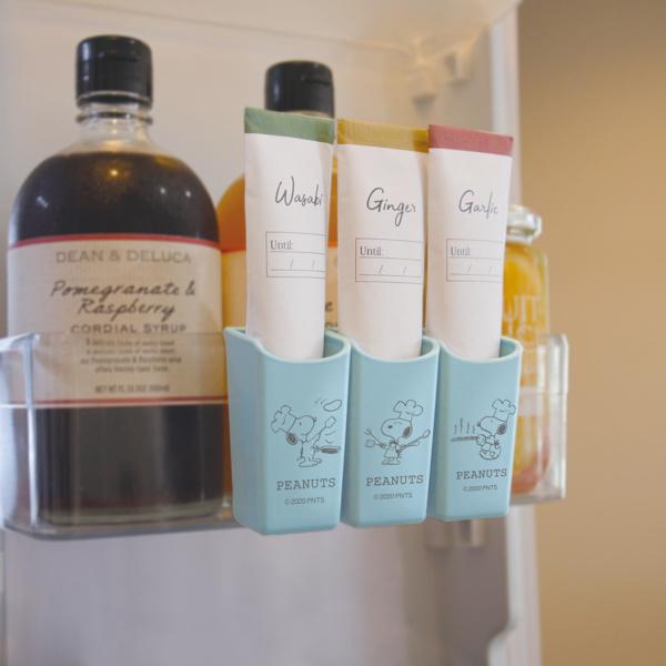 冷蔵庫収納 スヌーピー チューブホルダー3p 薬味チューブ用 チューブ収納 チューブホルダー ドアポケット用 冷蔵庫 収納 薬味チューブ入れ お弁当グッズのカラフルボックス 通販 Yahoo ショッピング