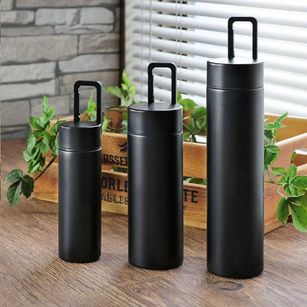 トレードワークス 水筒 130ml MOTTERU カラビナハンドル サーモボトル