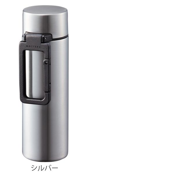 トレードワークス 水筒 130ml MOTTERU カラビナハンドル サーモボトル