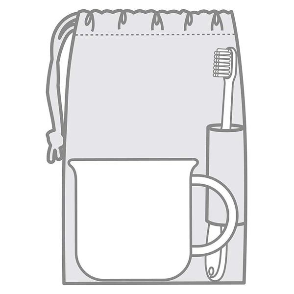 コップ袋 巾着袋 しまじろう 歯ブラシホルダー付き 巾着 キッズ 歯ブラシホルダー付き コップ 入れ 歯ブラシ 子供用 お弁当グッズのカラフルボックス 通販 Yahoo ショッピング