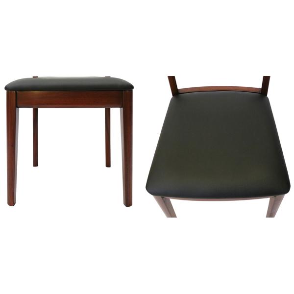 東海家具工業 デスクチェア 椅子 クラシック調 マホガニー材