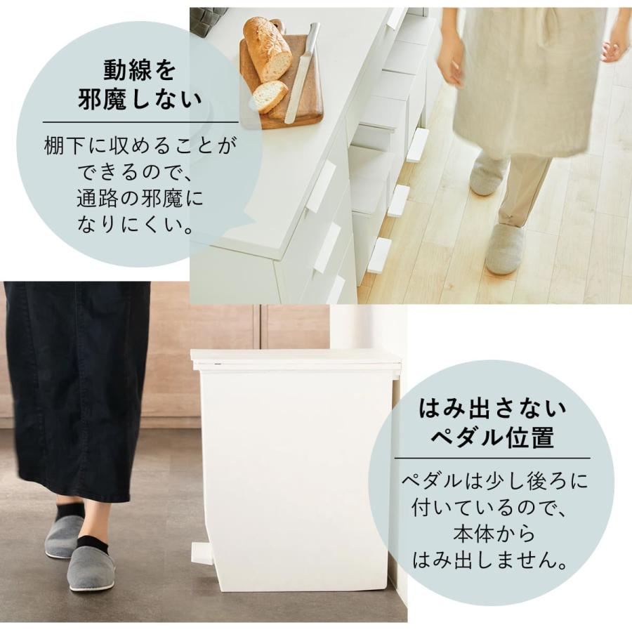 SOLOW ゴミ箱　20L バラ売り可 SOLOW (ソロウ) ペダルオープンツイン 20L | 家具・インテリア