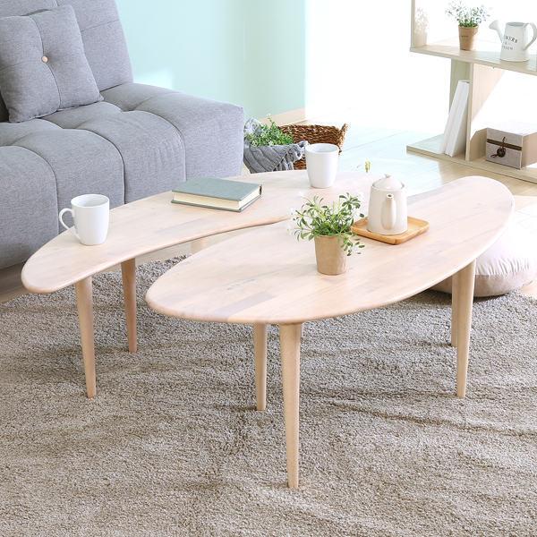 不二貿易（Fuji Boeki） センターテーブル 幅114cm 木製 天然木 サブ