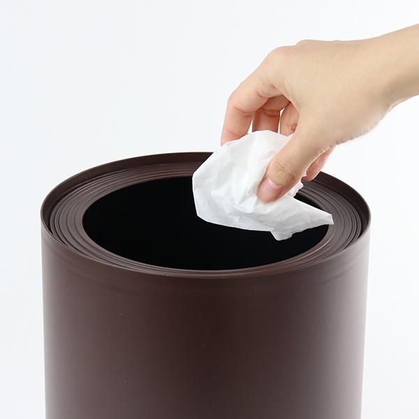 ゴミ箱4L 不動技研 ゴミ箱 4L リップルダストカン （ 4リットル