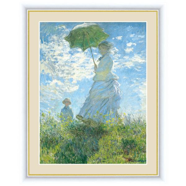 絵画 散歩 日傘をさす女性 52 42cm モネ 1875年 額入り 巧芸画 インテリア 壁掛け 人物画 ポスター お弁当グッズのカラフルボックス 通販 Yahoo ショッピング