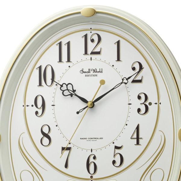 振り子時計 スモールワールドリリィ 電波時計 6曲収録 時計 （ 掛時計