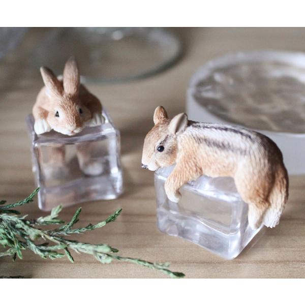 置物 リス オブジェ アイスアニマル （ 小物 オーナメント 動物 雑貨