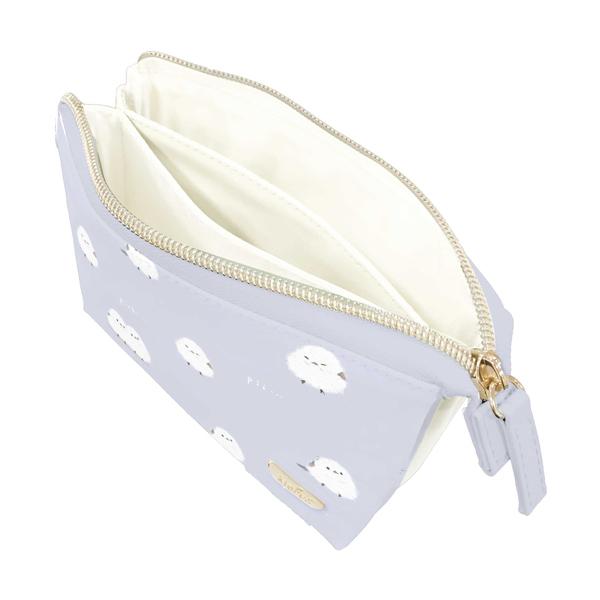 ポーチ ダブルフラットポーチ Mofus モフズ アニマル 動物 仕切り付き 小物入れ 化粧ポーチ コスメポーチ メイクポーチ スリム お弁当グッズのカラフルボックス 通販 Yahoo ショッピング