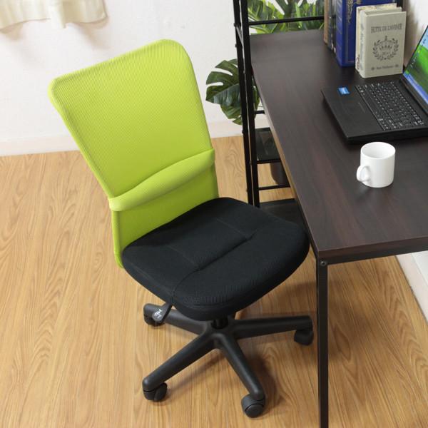 不二貿易（Fuji Boeki） デスクチェア 座面高43〜54cm オフィスチェア