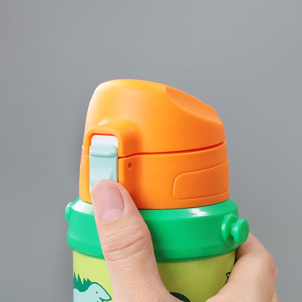 水筒 600ml 子供 キッズ ステンレスボトル 直飲み ワンタッチ （ 保冷
