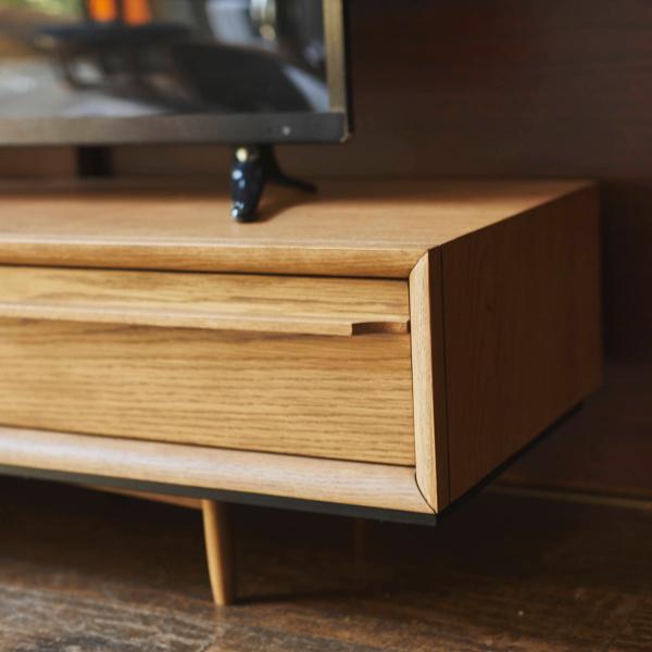 東谷 テレビ台 TVボード 北欧風 天然木 TIMO 幅150cm （ ローボード