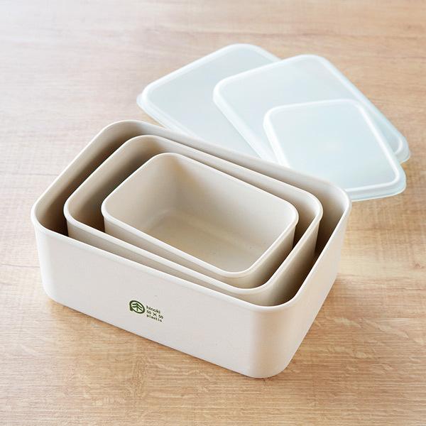 HAKOYA 弁当箱 保存容器 870ml L ひのきのぷら ランチプラス 長方形