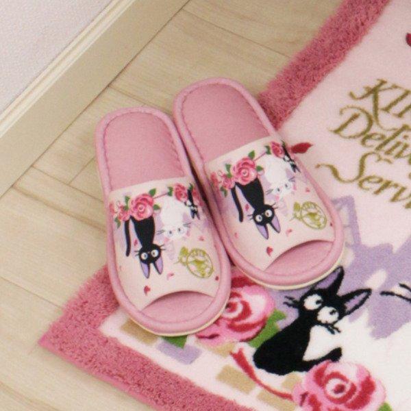 トイレスリッパ 魔女の宅急便ジジとデートスリッパ 魔女の宅急便 トイレ かわいい スリッパ ルームシューズ 単品 キャラクター ルームスリッパ トイレ用スリッパ