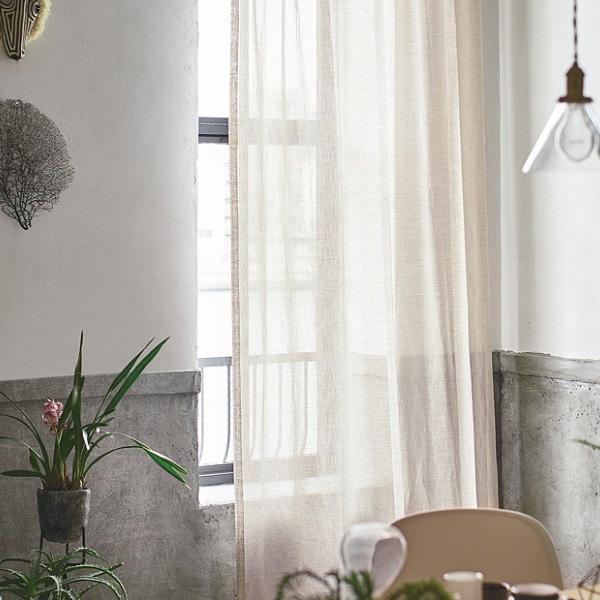 カーテン オーダーカーテン ドレープカーテン エシカルアサ 1.5倍ヒダ