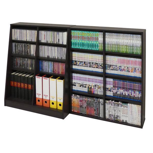 クロシオ 本棚 ホームシェルフ 大量収納 ハイタイプ 幅75cm