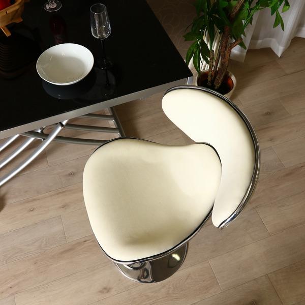 ②カウンターチェア ハイチェア 不二貿易（Fuji Boeki） カウンターチェア 座面高61〜82cm ハイチェア