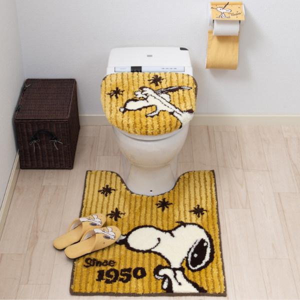 トイレマット 80 60cm レトロスヌーピー スヌーピー トイレ マット かわいい トイレ用マット ロング 足元マット 単品 お弁当グッズのカラフルボックス 通販 Yahoo ショッピング