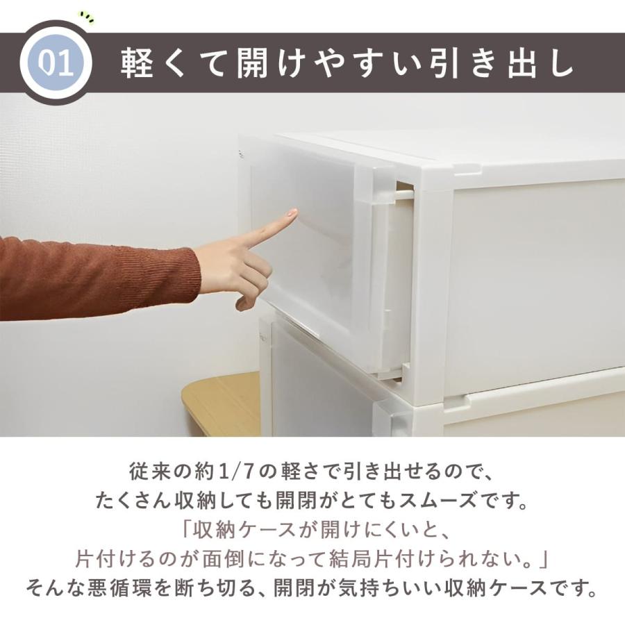 引出し収納 IRIS OHYAMA（アイリスオーヤマ） 収納ボックス 引き出し おしゃれ