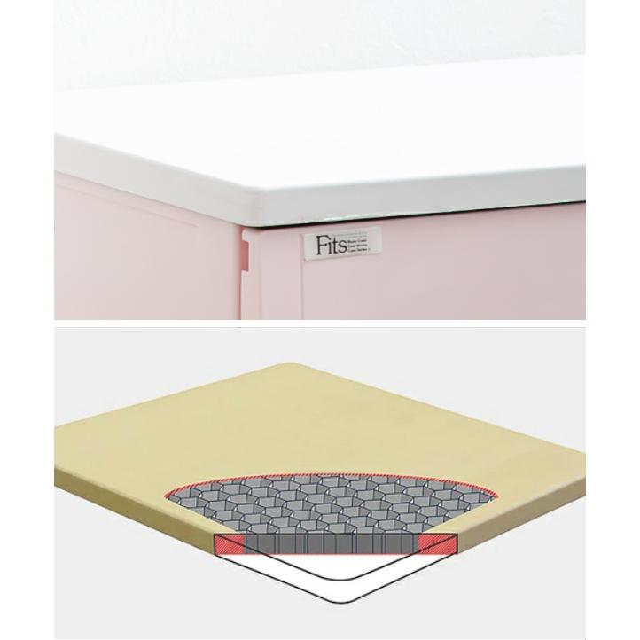 Fits チェスト フィッツプラス 幅65×奥行41×高さ85cm F6504 4段 ピンク
