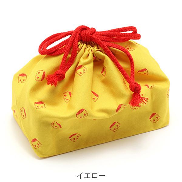 弁当袋 巾着袋 レトロ文具 お弁当袋 本店 お弁当包み 日本製 巾着 ランチ おべんとう袋