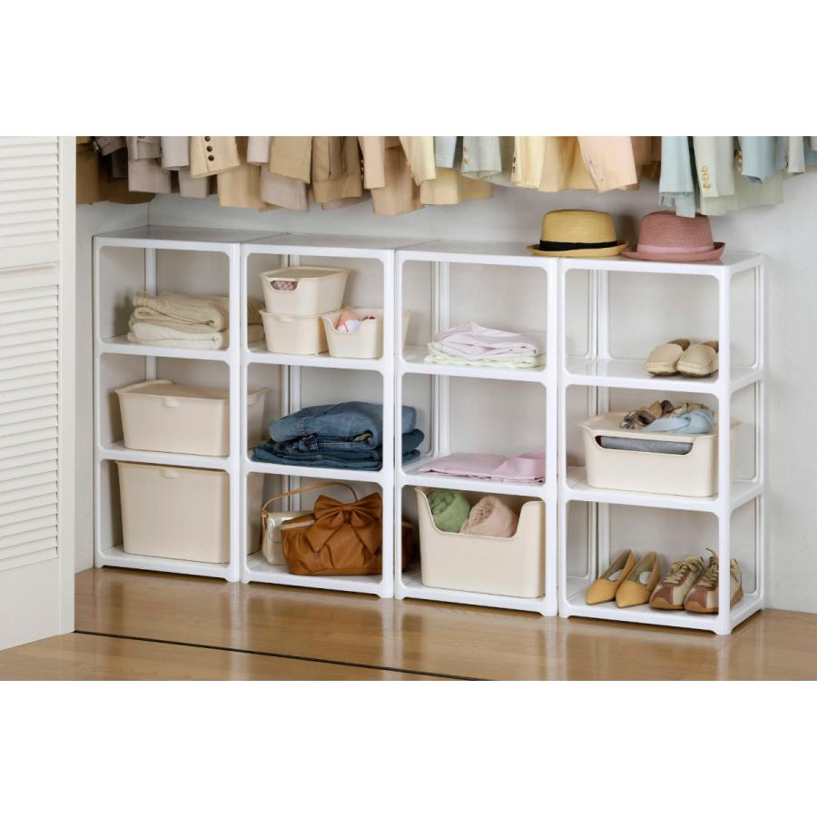 SANKA（サンカ） ラック 3段 同色2個セット 収納棚 収納 カラー