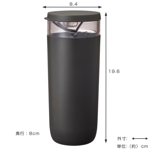 マーナ 保存容器 520ml コーヒー計量キャニスター 一杯分 計量機能付き （ MARNA 珈琲 キャニスター コーヒー 珈琲キャニスター 保存 容器 計量 保存缶 ）｜colorfulbox｜03