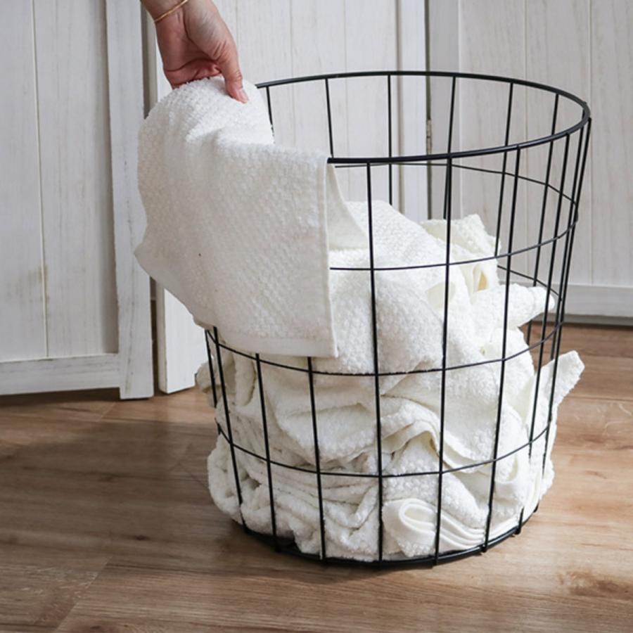 ちどり産業 ランドリーバスケット ふた付きランドリーバスケット 小