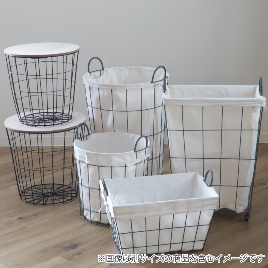 ちどり産業 ランドリーバスケット ふた付きランドリーバスケット 大