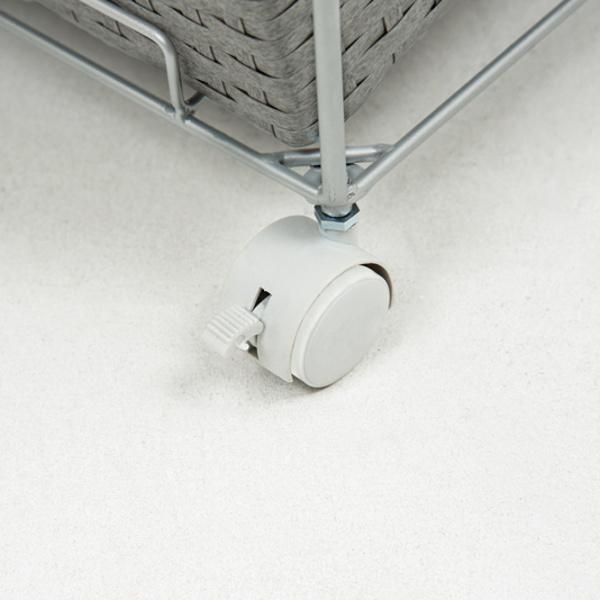 HAGiHARA（萩原） ランドリーラック 3段 ランドリーワゴン ランドリー