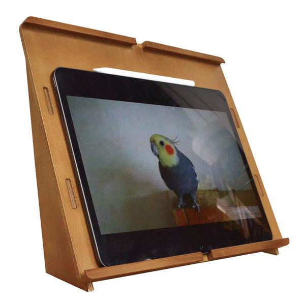 タブレットスタンド 2way 卓上 木製 組立 （ タブレット スタンド 机上 天然木 iPadスタンド タブレット立て ）｜colorfulbox｜11