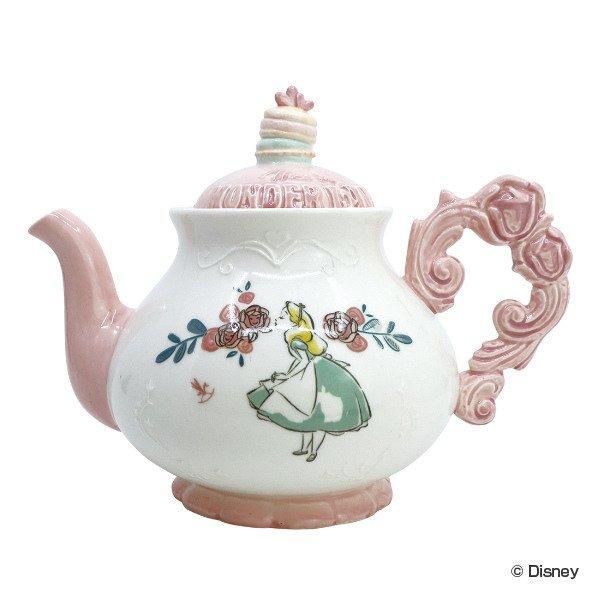 ティーポット 550ml アリスインワンダーランド ポット 磁器 キャラクター 紅茶ポット ティーサーバー アリス ふしぎの国のアリス ディズニー 紅茶 8yq5raienw Www Familyontour De